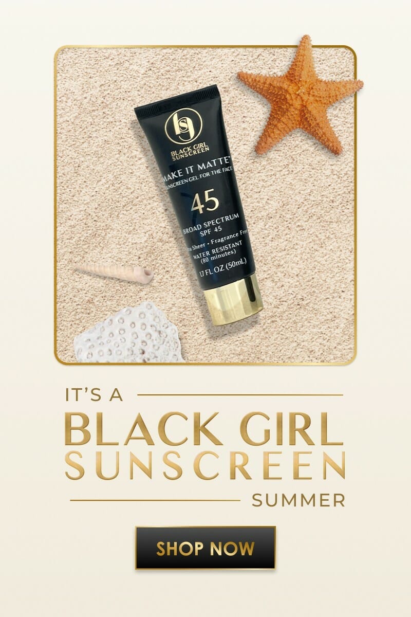 Black Girl Sunscreen Homepage